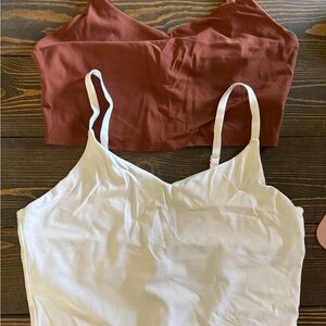 Athleta White Bralette